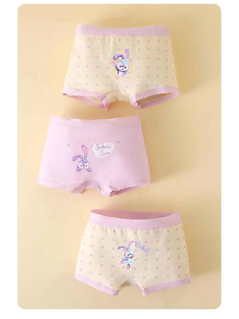 Reine Baumwollunterwäsche für Mädchen, Klasse A Boxer und Dreieckslips, Vier-Eck-Shorts für ältere Mädchen – Nicht einschneidendes Design