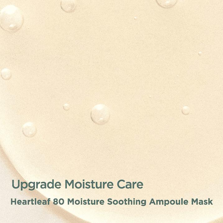 Anua Heartleaf 80 Feuchtigkeitsberuhigende Ampullenmaske, 27 ml, 10 Stück