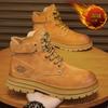 2024 Autumn New Men's Casual Trend Men Boot Male Sneakers Shoes Classic Yellow Tactical Work Fashion Outdoor Short Ankle Boots