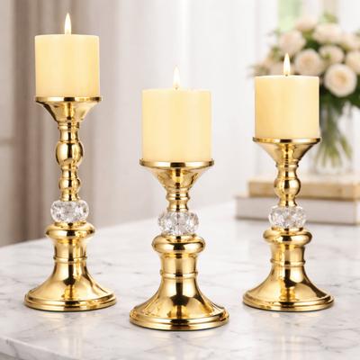 European Style Table Candle Holder Vintage Candle Stand Aromatherapy Candle Base  Party