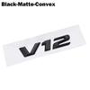 OTOKIT 3D ABS Chrome Letters Car Fender Badge Sticker V12 Emblem Logo For Mercedes Maybach S600 W222 S500 W140 CL600 M275 CLS63 hgg0