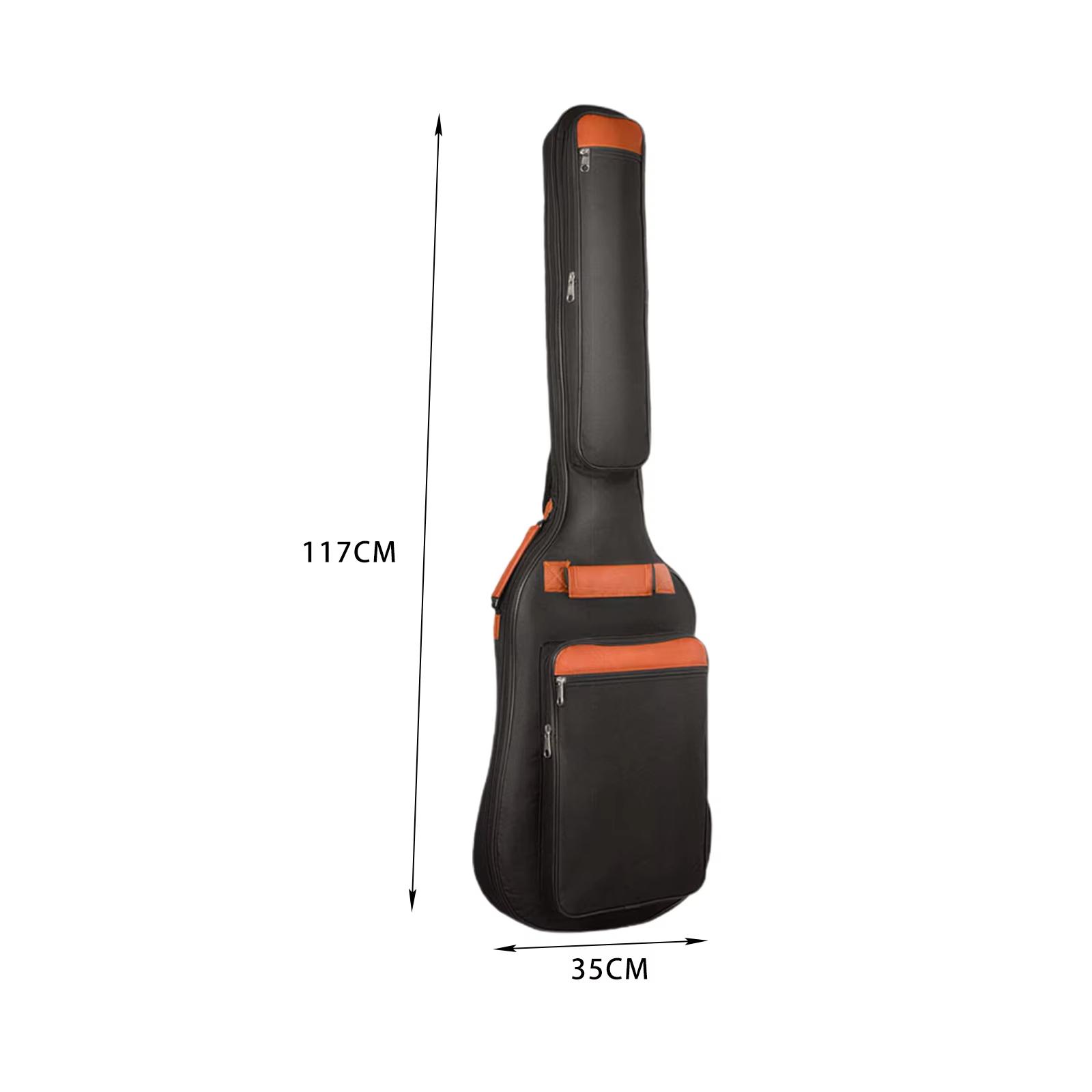 

Miwayer Waterproof Guitar Backpack withThickened Handle Protective Cover ElectricGuitarBassPortable Guitar Instrument Bag