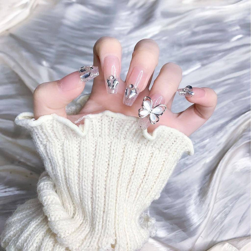 Handmade Nail Wear Fashion Casual Simple Exquisite Classic Nail Patch Style
