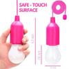 8pcs LED Cable Bulbs Portable Colorful Bedside Night Light Battery Powered