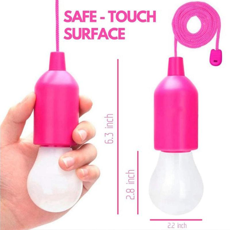 8 stücke LED Kabel Glühbirnen Tragbare Bunte Nachttisch Nachtlicht Batterie