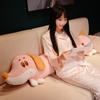 Cartoon Soft Dachshund Dog Long Throw Pillow Plush Toy Doll Lying Down Dog Doll Girl Soothing Rag Doll
