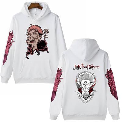 Jujutsu Kaisen Unisex Anime Hoodie Pullovers Tops Autumn Winter Fleece Streetwear Tops