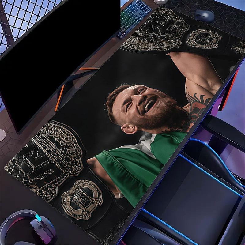Conor Mouse Pad, Large Gaming Desk Mat, Non-slip XXL Mousepad for Laptop & Tablet, Mini PC Playmat with Stitched Edges
