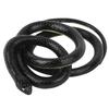 Black Color Simulation Snake Rubber Material Halloween Prop Fake Snake  Scene Decoration