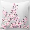 Beautiful Cherry Tree Square Pillowcase Cushion Cover for Home Decor, Car Sofa   45cm*45cm