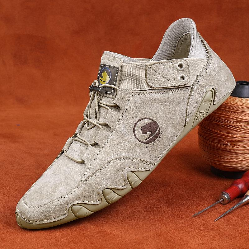 Men s Summer Sports Casual Slip-on Loafers - Breathable Driving Shoes 39