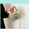 2024 Neue Mode Damen Schick Kleine Quadratische Tasche Weiches PU Street Style Schulter Crossbody Tasche