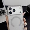 iPhone 16 Magnetic Case: Semi-Transparent, Skin-Feel Frosted, Large Hole Protection, Compatible with 15/14 Models