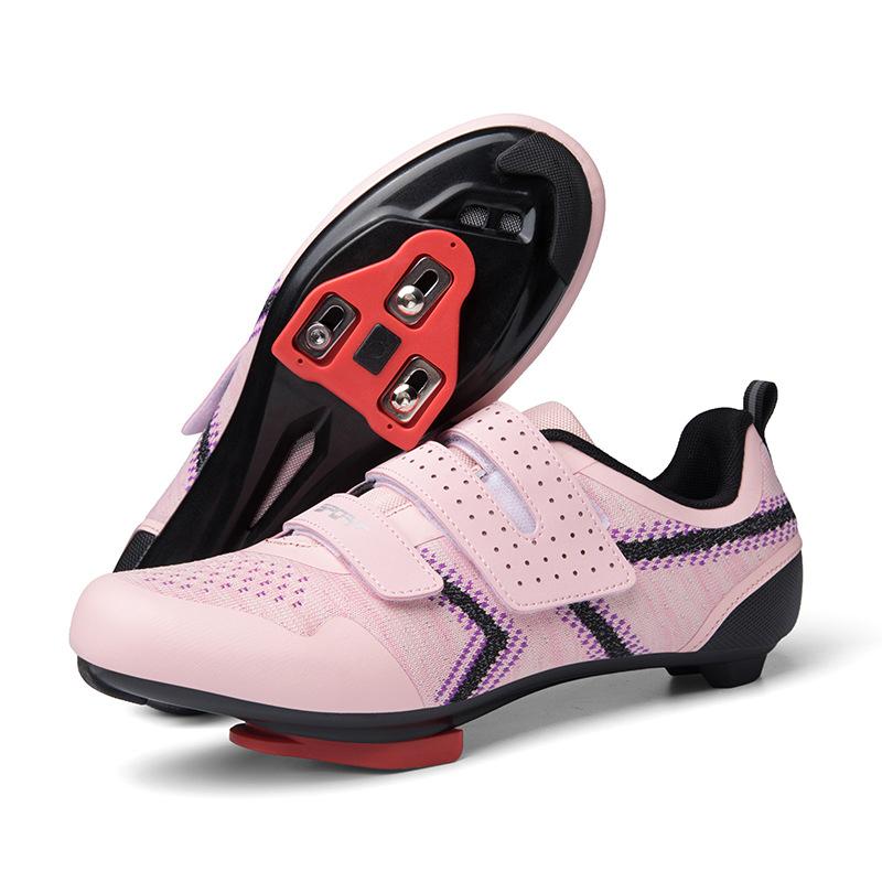 

Велотуфли с замком, жесткая подошва, для горного и шоссейного велосипеда, полностью черные, обувь для велоспорта, велосипедные кроссовки 47