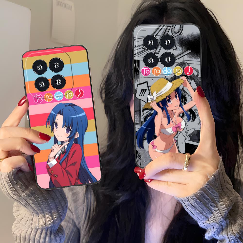 Toradora Kawashima Mobile Phone Case for Xiaomi 15 14 13 12 Mi 11 T Ultra Lite Pro S X 5G Colorful Printing Cover Pretty Luxury