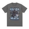 Limited Alpha Male Vintage Wolf Graphic T Shirts Mens Fashion Gothic Clothing Tshirt Funny Men Women Cotton Oversized T Shirts