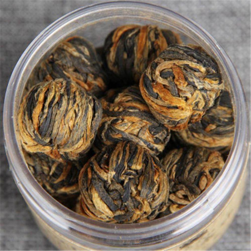 C-HC049 60g Yunnan Handmade Dianhong Black Tea Small Gold Ball Canned