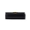 Tory Burch Eleanor Signature Double T Logo Solid Color Leather Small Square Shoulder Crossbody Bag Women bags Black 89644-001