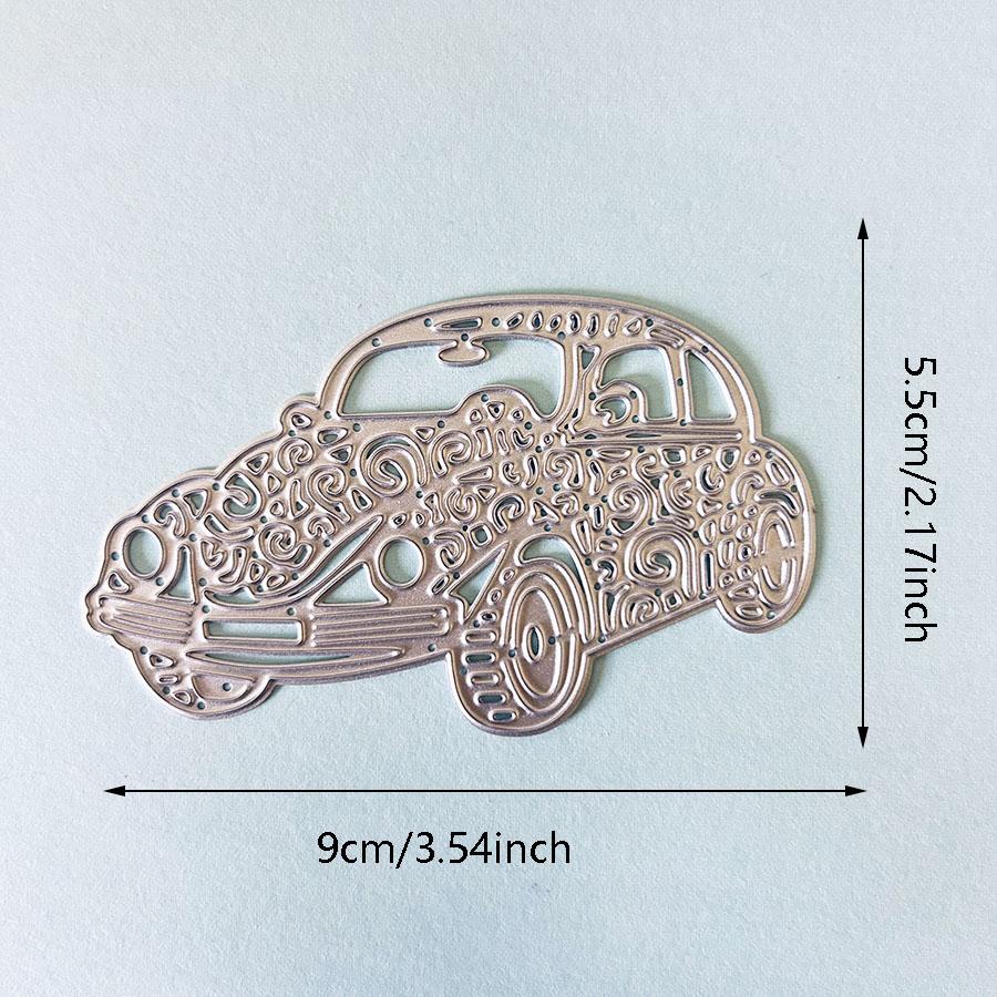 Car Metal Cutting Dies Scrapbooking Making Cards Decorative Embossing Crafts