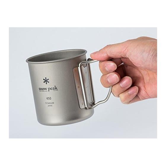 Snow Peak Mug Sierra Cup Titanium Single Mug 450ml MG-143 Cup Lightweight Outdoor Camping (x 3)