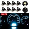 Kits LED Light Instrument Dash TNeo Wedge Bulbs Climate Cluster Ice Blue 1-SMD 10Pcs/Set 12-14V DC High Quality