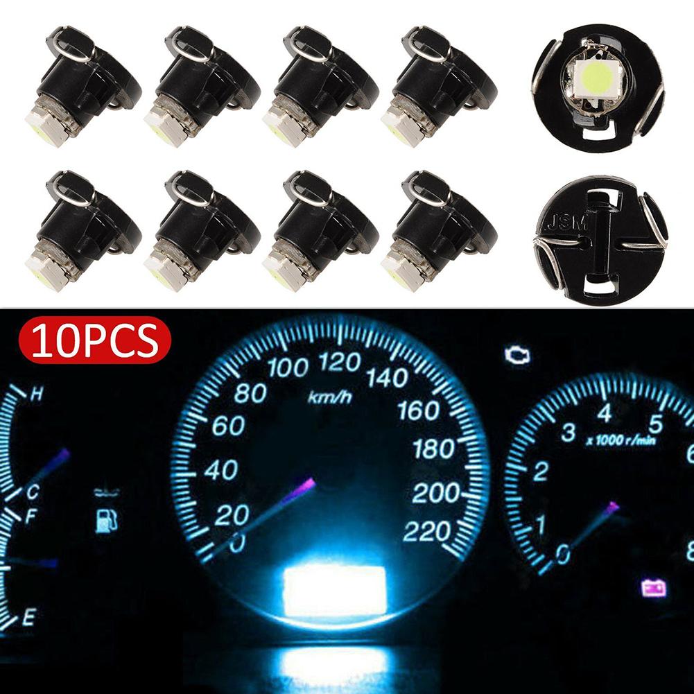 Kits LED Light Instrument Dash TNeo Wedge Bulbs Climate Cluster Ice Blue 1-SMD 10Pcs/Set 12-14V DC High Quality