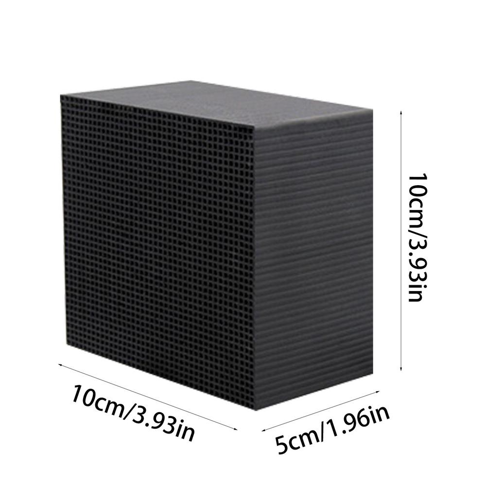

5/10cm Eco-Aquarium Water Trough Purifier Cube Activated Carbon Aquarium Filter Filtration Absorption Activated Carbon Purifying