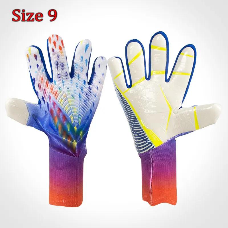 Goalkeeper Gloves Kids Adults Anti-Slip Goalie Gloves Latex Grip Professional Soccer Protection Football Men Women Match Gloves