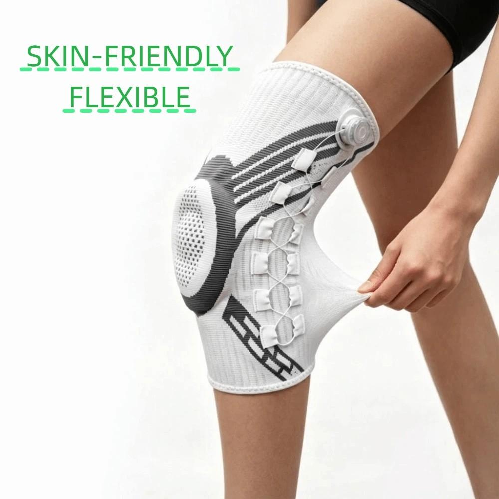 Elastic Knob Knee Pads Non-Slip Sports Knee Brace Professional Knee Brace Support  Basketball