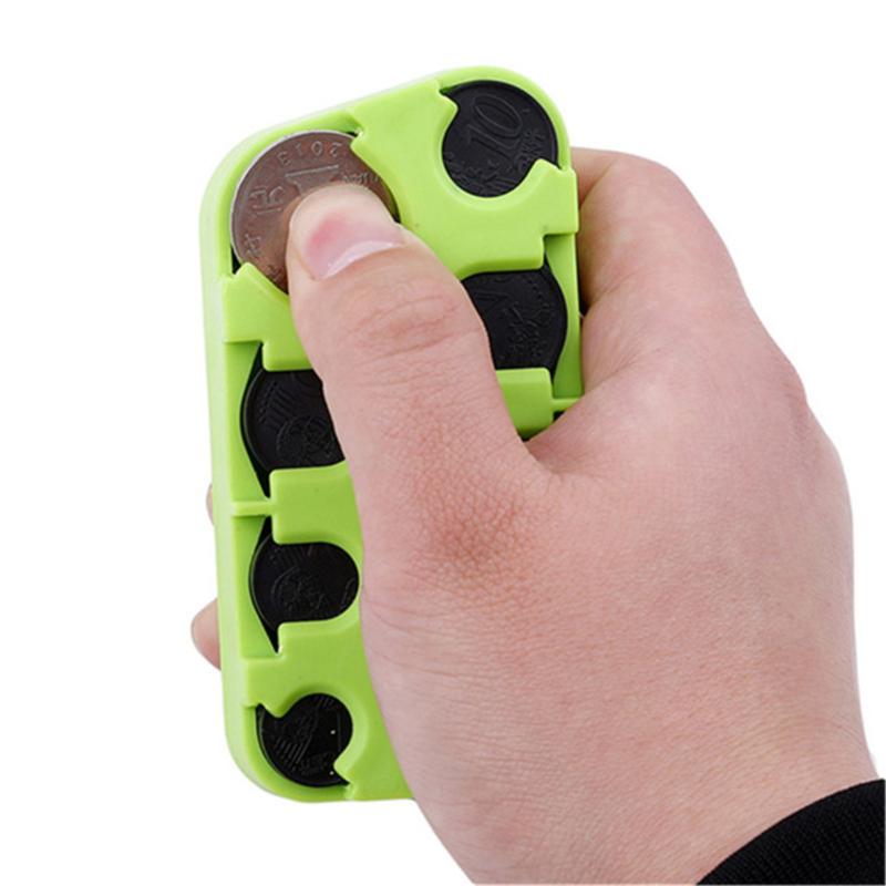 Plastic Coin Collection Purse Wallet Organizer Holder Mini Euro Dispenser For Bus Taxi Car Changer NEW High Quality