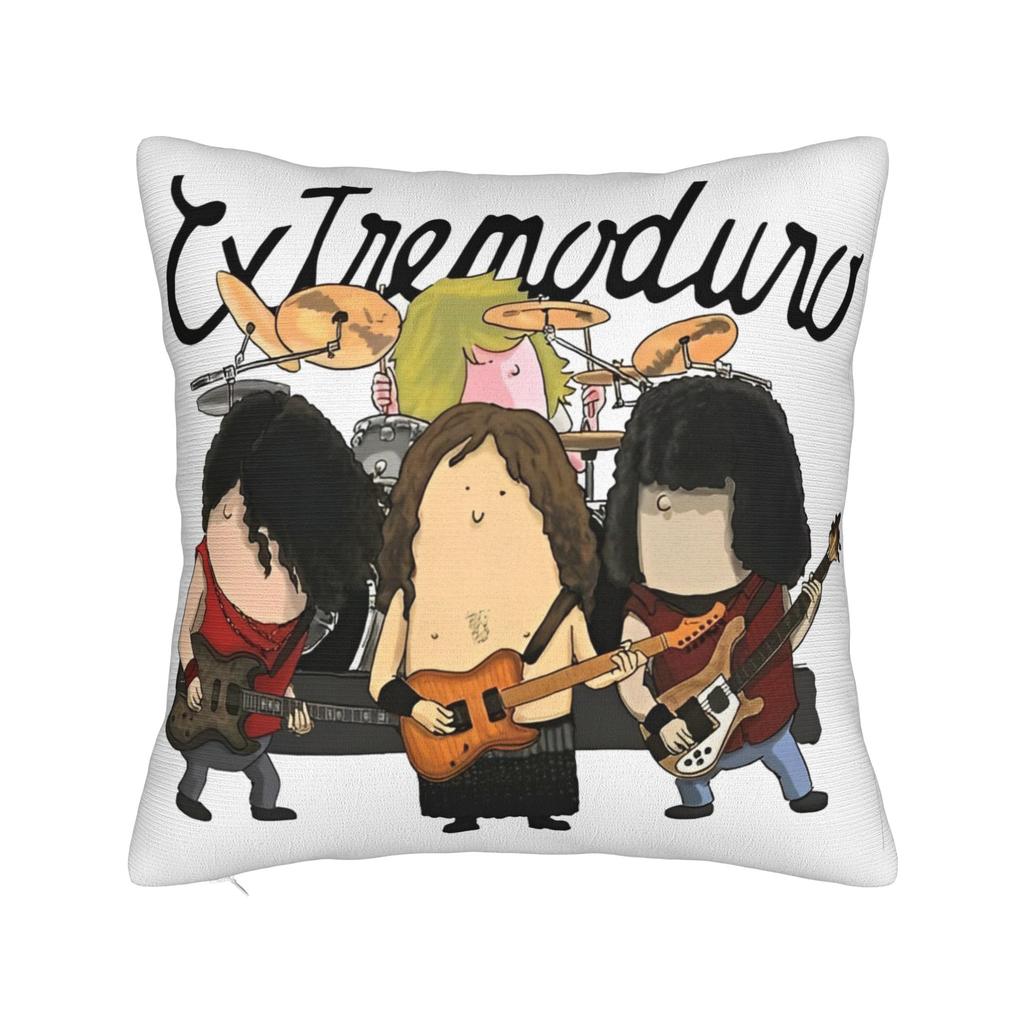 EXTREMODURO Pillow Case Rock Band Retro Trendy Pillow Cover Comfy Pillowcases For Living Room Bed Chair