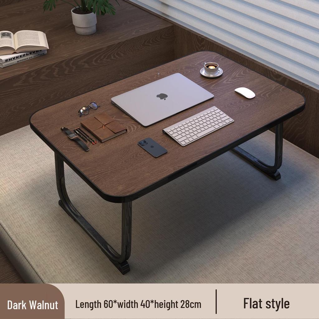 Foldable Bedside Laptop Table: Portable Study Desk and Bay Window Stand