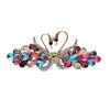 Half-Tie Hairpin, Ponytail Clip, Hair Accessories, Top Clip, Spring Clip, Rhinestone Crystal Glass, Swan Hairpin Temperament, Adult Headgear.