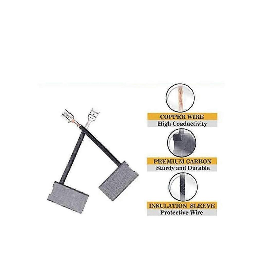 Compatible with DeWalt DW718 DWS780 DW717 DW708 Miter Saws Genuine Carbon Brushes Replacement Parts 381028-02 Professional Grade