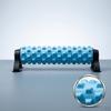 Detachable Foam Roller with Stand for Muscle Relaxation and Leg Slimming Light Blue Crescent 45cm