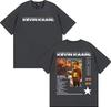 Rapper Kevin Kaarl Ultra Sodade Tour Cover T Shirt Men Women Harajuku Vintage High Street T-shirts Cotton Oversized T-shirt