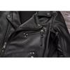 Chinese Size Heavy Motorcycle Jacket Natural Cowhide Leather Top Layer Causal Vintage Retro Moto Suit Leather Coat Winter