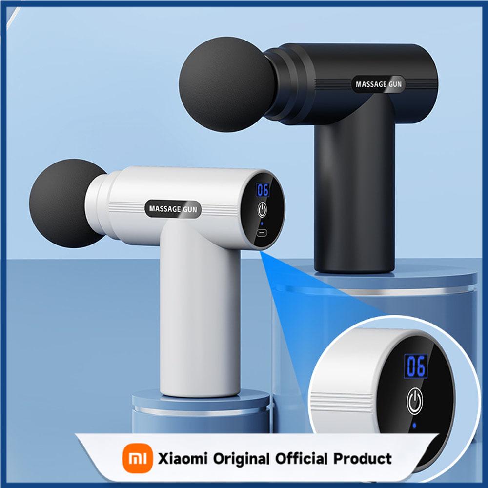 Xiaomi Mini Massage Gun Fascia Machine Muscle Relaxation USB Vibrating Gun Rod Massage Fitness Equipment Neck Grab Fascia Gun
