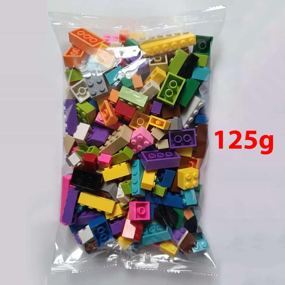 125g 250g 500g Building Blocks Bulk Lot Pack Bricks Block Plate Toys Small Particles Bulk Compatible eds