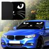 1Pcs Black Cat Pattern Windshield Sunshade UV Rays Heat Blocker Keeps Vehicle Cool Unique Design Fit Sedans SUVs Trucks RVs
