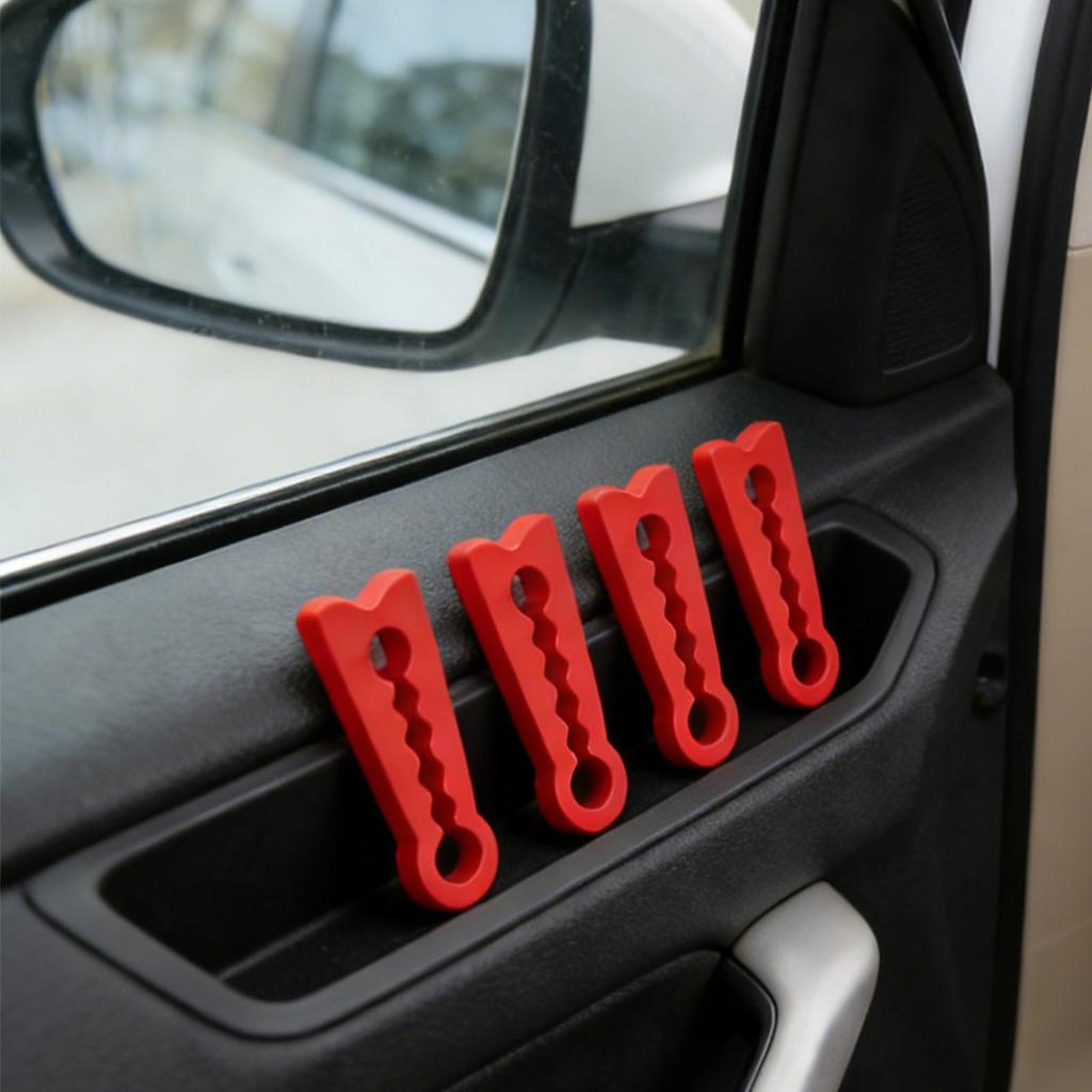 Silicone Car Door Shock Absorber Pads Damping Bumper Cushion Interior Protection for Quiet Closing, Sedan SUV Truck RV Vehicle