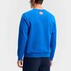Fila Tênis Esportivo Casual Clássico Macio Antibacteriano Tricotado Pulôver Moletom Masculino Moletom Dourado Azul A11M543222FRB