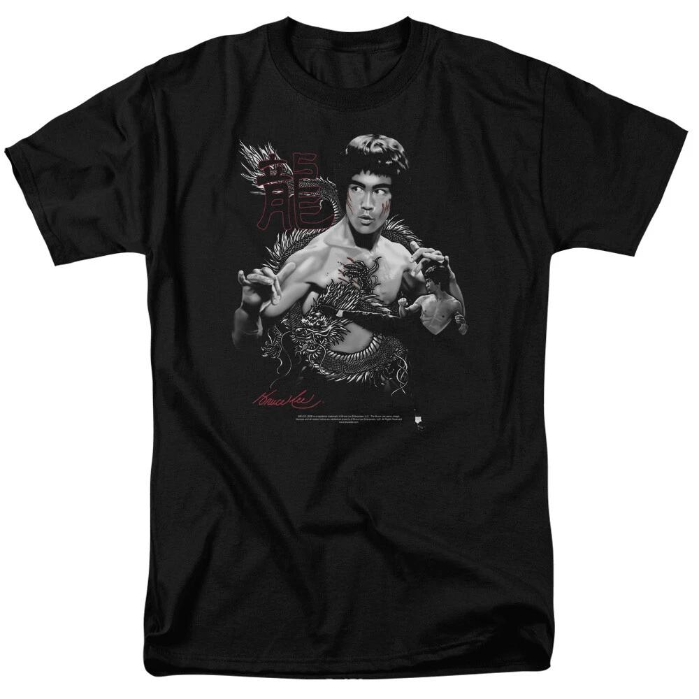 Bruce Lee The Dragon Men s T-Shirt S-5XL Officially Licensed Martial Arts Tee 3XL