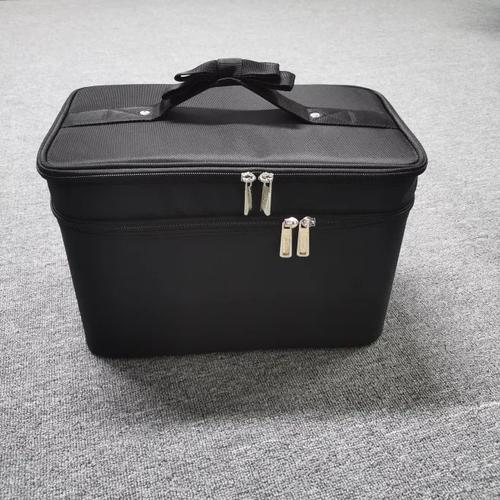 Professional Makeup Bag Large Capacity Cosmetic Organizer Standing Bridal Touch Up Bag
