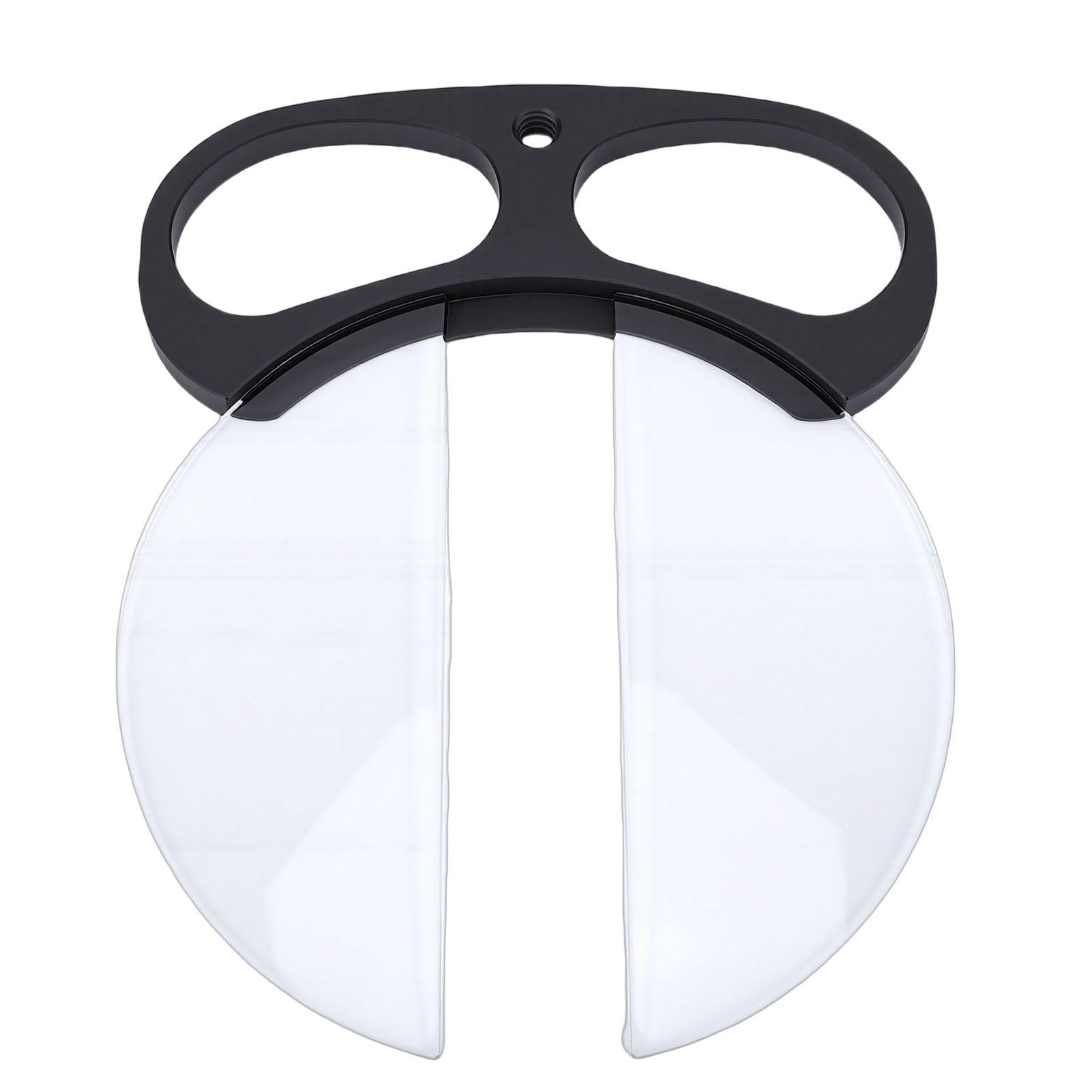 

Handheld 100mm Double Half Moon Filter Handheld Diopter Effects Filter Optical Glass Prism Blurred Foreground Dreamy