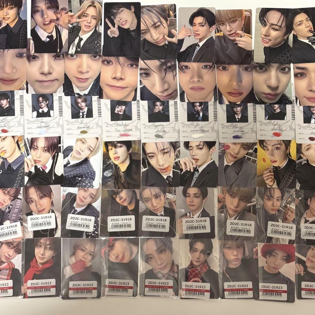 [USED] &TEAM Gekkou Trading Cards Spsa Standard Solo Purchase Bonus Complete Set of 54 Cards (6 Types)