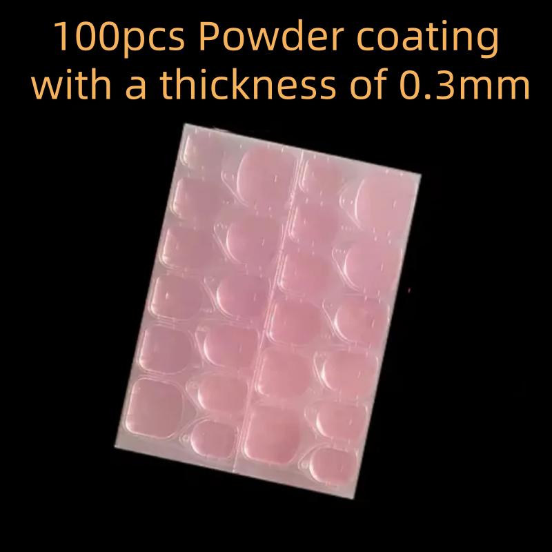 Double Sided Nail Jelly Glue Transparent Fake Nail Art Tape Adhesive Stickers DIY Reusable Nail Accessories