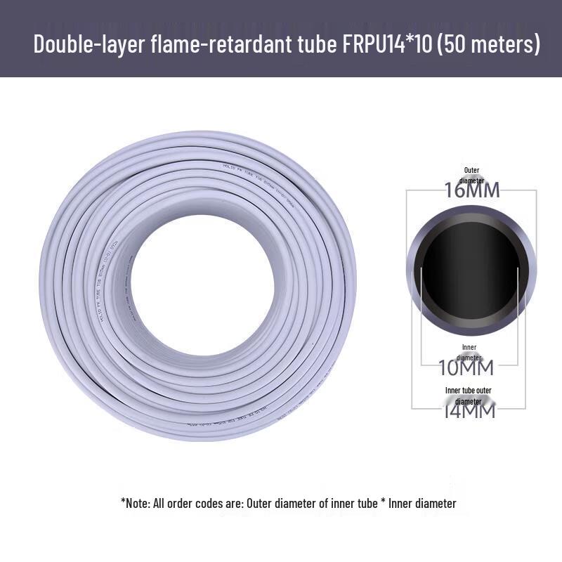 PU Double-Layer Flame Retardant High-Temp Air Hose