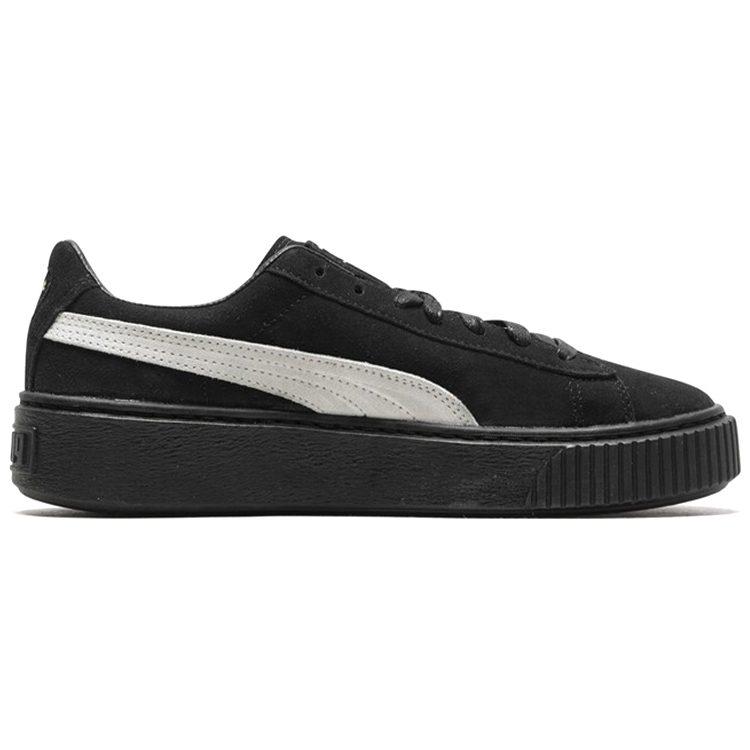 Puma Suede Skate Shoes 'Black White' Women's 364718-03