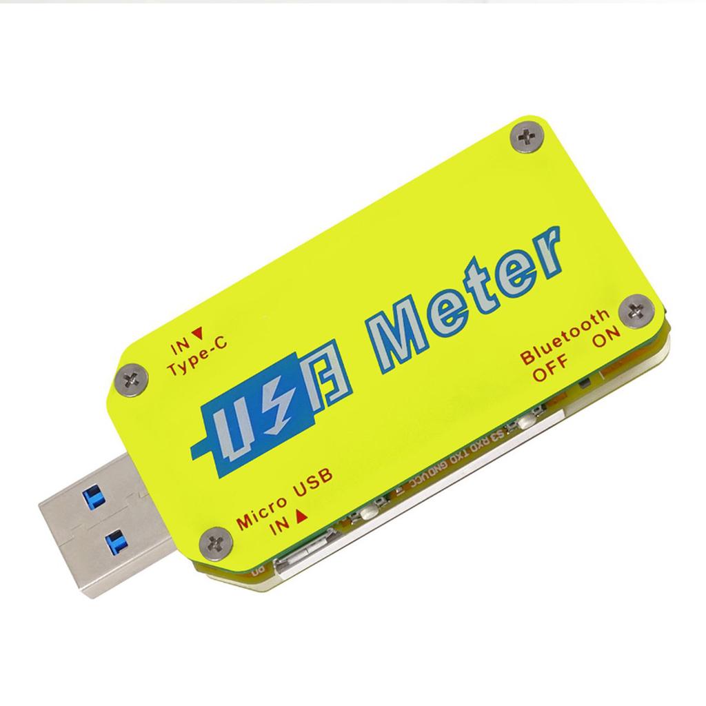 Ruideng Um34c For App USB 3.0 Typ-C Dc Voltmeter Ammeter Voltage Current Meter